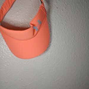 Under Armour Neon Coral Athletic Visor